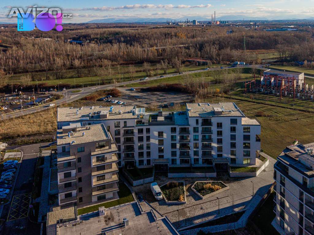 Foto inzerátu Pronájem bytu 3+kk, 74m² s parkovacím místem, terasou 13m² a lodžií 10m², ul. F. X. Riepla, Ostrava