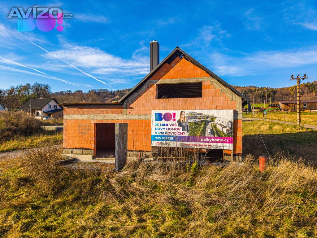 Foto inzerátu Prodej hrubé stavby moderního rodinného domu 4+kk v Palkovicích