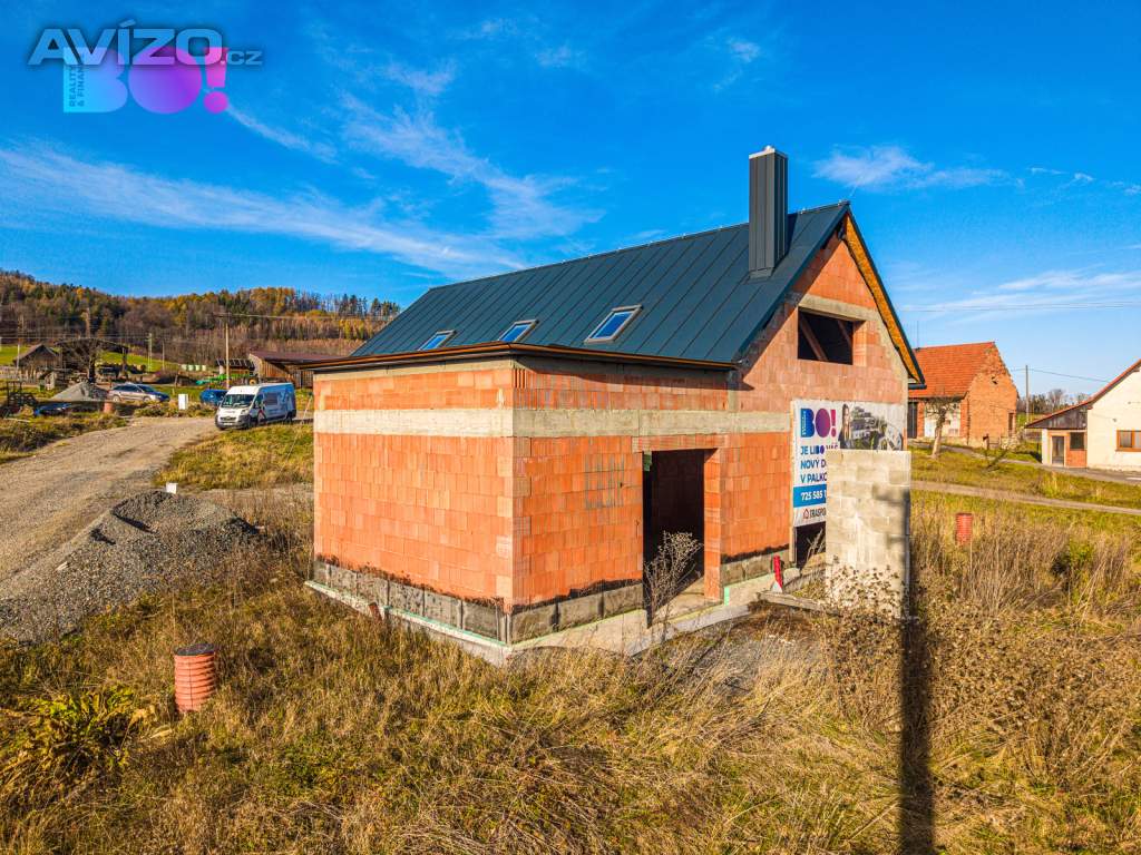 Foto inzerátu Prodej hrubé stavby moderního rodinného domu 4+kk v Palkovicích