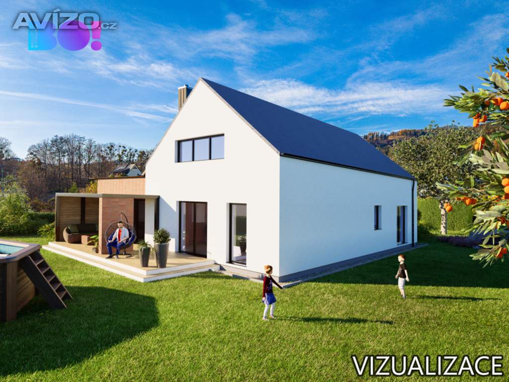 Foto inzerátu Prodej hrubé stavby moderního rodinného domu 4+kk v Palkovicích