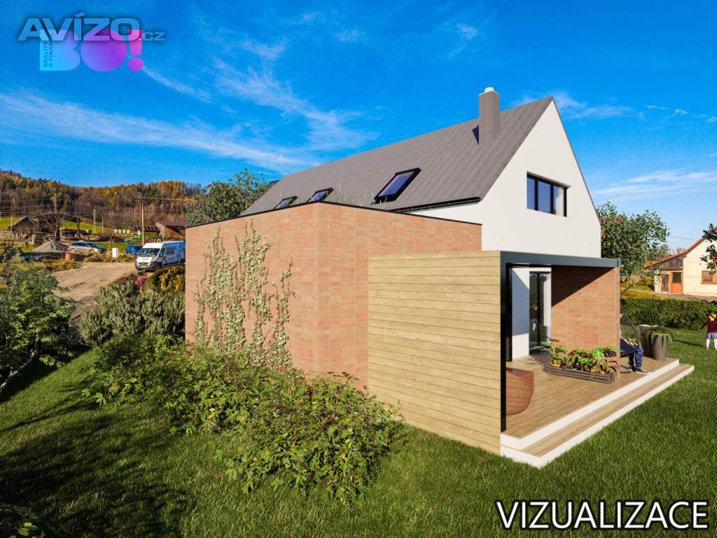 Foto inzerátu Prodej hrubé stavby moderního rodinného domu 4+kk v Palkovicích