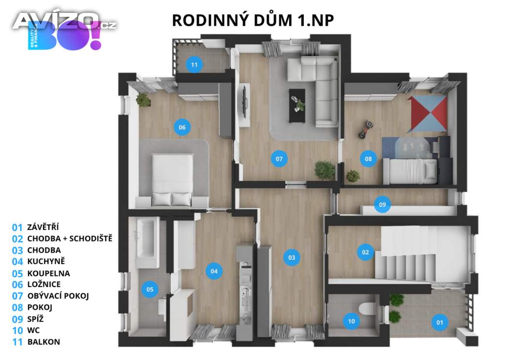 Foto inzerátu Prodej rodinného domu 277 m², pozemek 809 m², Hranice IV-Drahotuše
