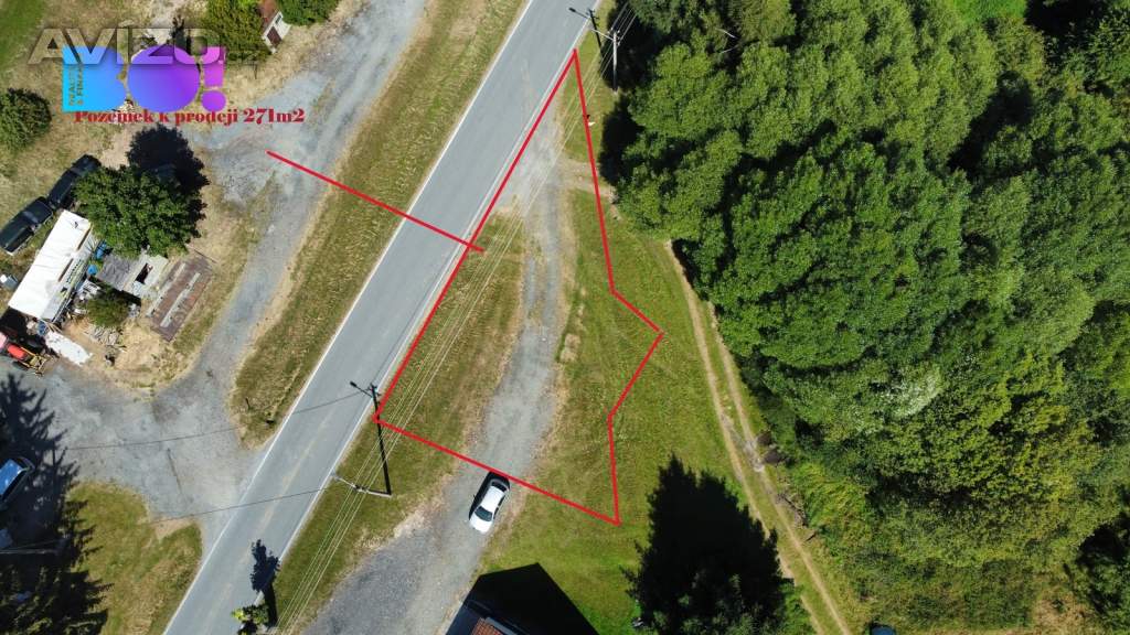 Prodej stavebního pozemku, 271m²,  Vikantice