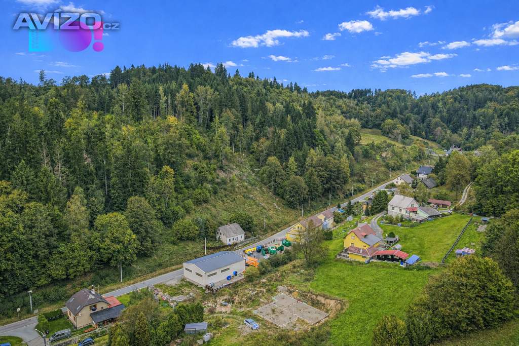Foto inzerátu Prodej stavebního pozemku se základovou deskou a projektem, 4 560 m², Hanušovice