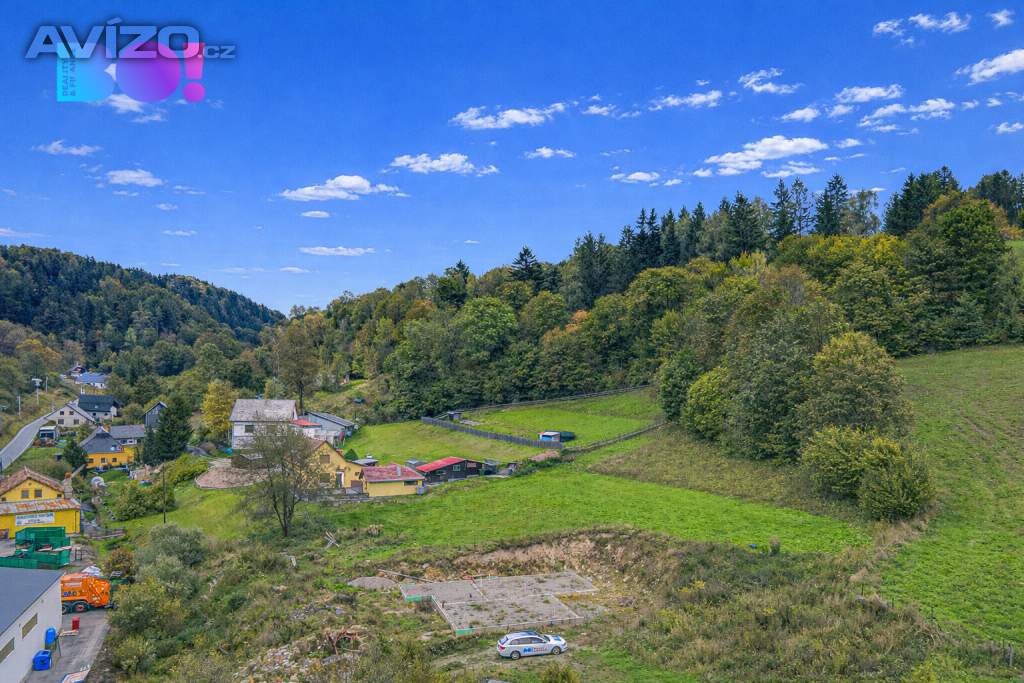 Foto inzerátu Prodej stavebního pozemku se základovou deskou a projektem, 4 560 m², Hanušovice