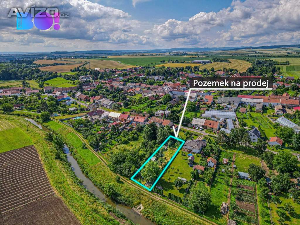 Prodej zahrady s chatkou, 1113 m², Bezměrov, okres Kroměříž