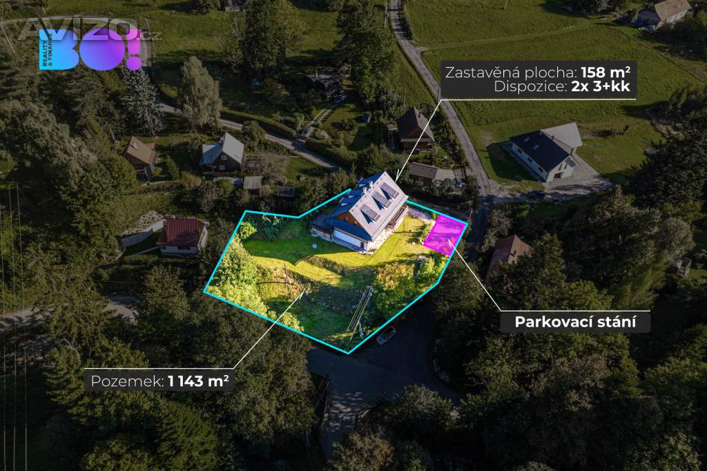 Foto inzerátu Prodej krásné novostavby v tradičním beskydském stylu - Ostravice
