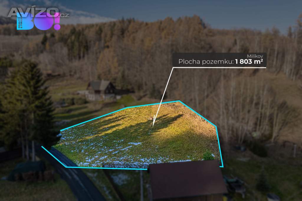 Foto inzerátu Prodej stavebního pozemku, 1 803 m², Milíkov