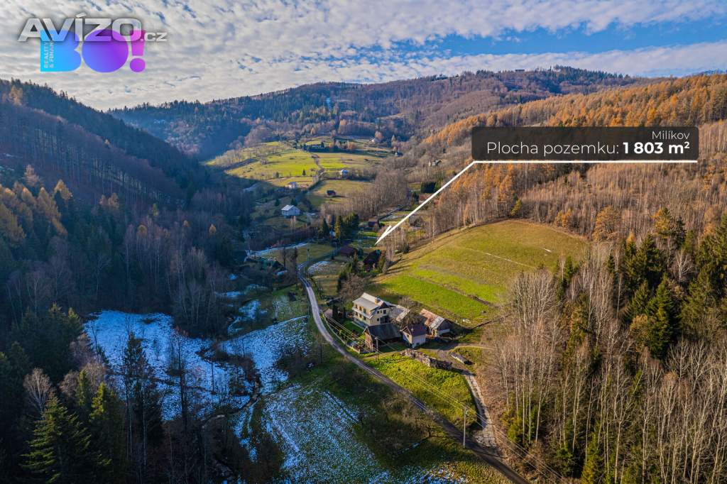 Foto inzerátu Prodej stavebního pozemku, 1 803 m², Milíkov