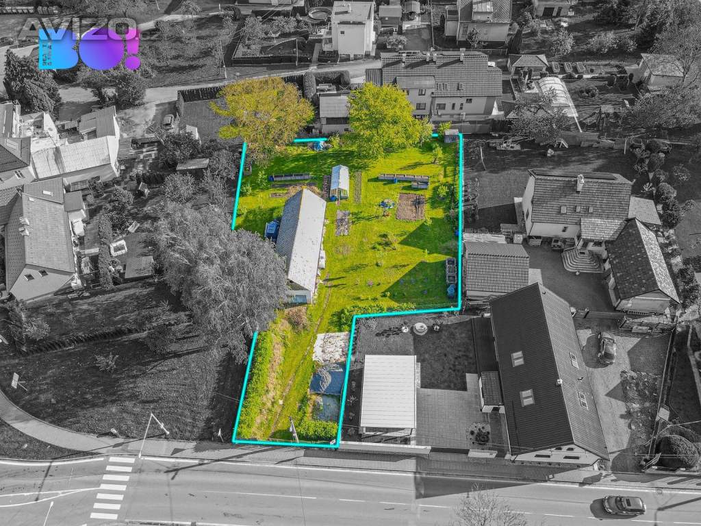 Prodej stavebního pozemku 1631 m², Kunín