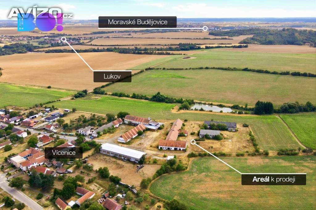 Foto inzerátu Prodej zemědělského areálu 32 709 m², Vícenice u Dolních Lažan, okres Třebíč