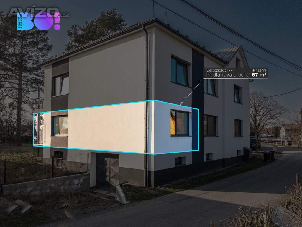 Foto inzerátu Pronájem bytu 3+kk, 67 m², Bravantice - Nový Jičín