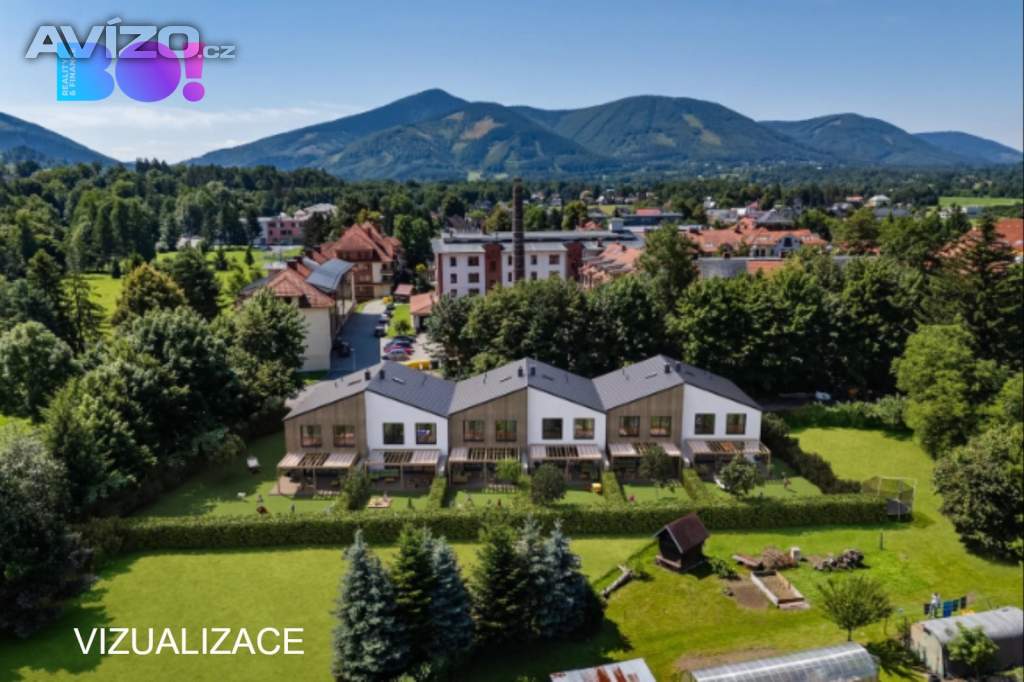 Foto inzerátu Prodej moderního řadového domu v srdci Beskyd – Čeladná, 148 m², pozemek 253 m²