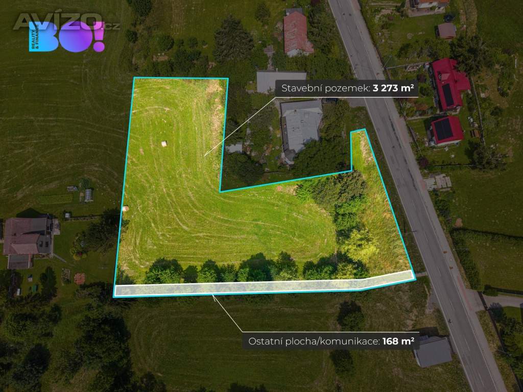 Foto inzerátu Stavební pozemek s investičním potenciálem, 3 441 m², Mosty u Jablunkova, Šance
