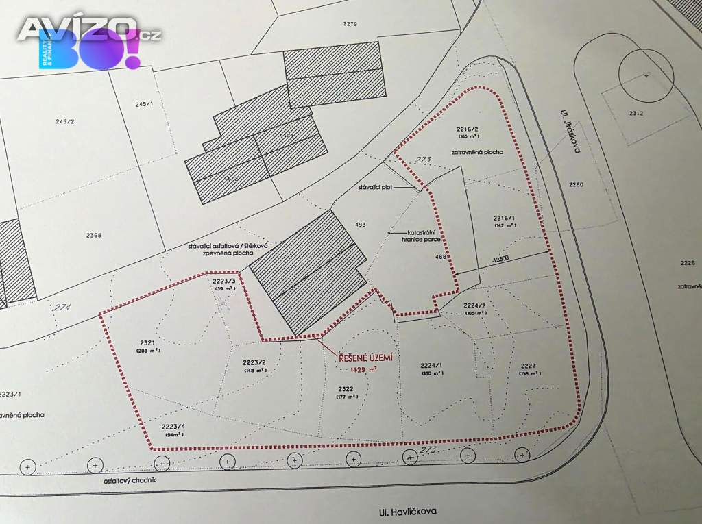 Foto inzerátu Prodej souboru stavebních pozemků, 1 397 m², Heřmanův Městec