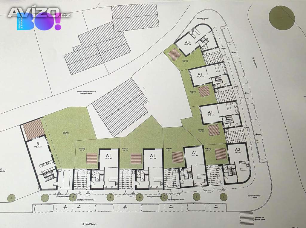 Foto inzerátu Prodej souboru stavebních pozemků, 1 397 m², Heřmanův Městec