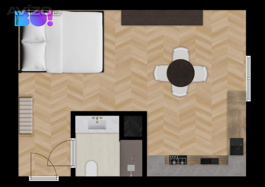 Foto inzerátu Prodej bytu 1+kk, 23 m², ul. Slavnikovců, Ostrava - Mariánské Hory