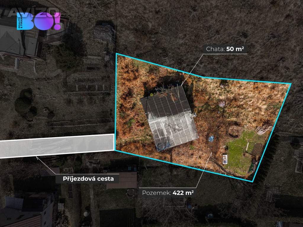 Foto inzerátu Prodej chaty 50 m², pozemek 422 m²,  Krásná