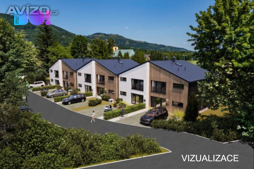 Foto inzerátu Prodej moderního řadového domu v srdci Beskyd – Čeladná, 148 m², pozemek 253 m²