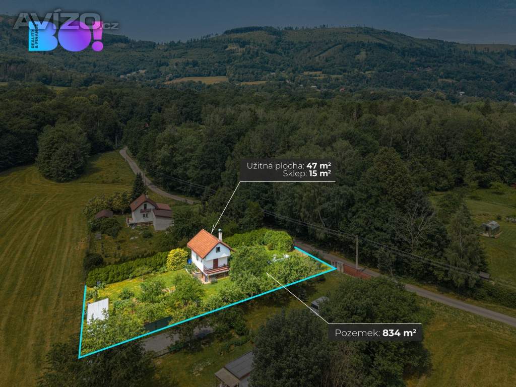 Foto inzerátu Prodej chaty 47 m², pozemek 834 m², Pstruží