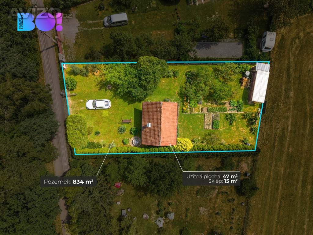 Foto inzerátu Prodej chaty 47 m², pozemek 834 m², Pstruží