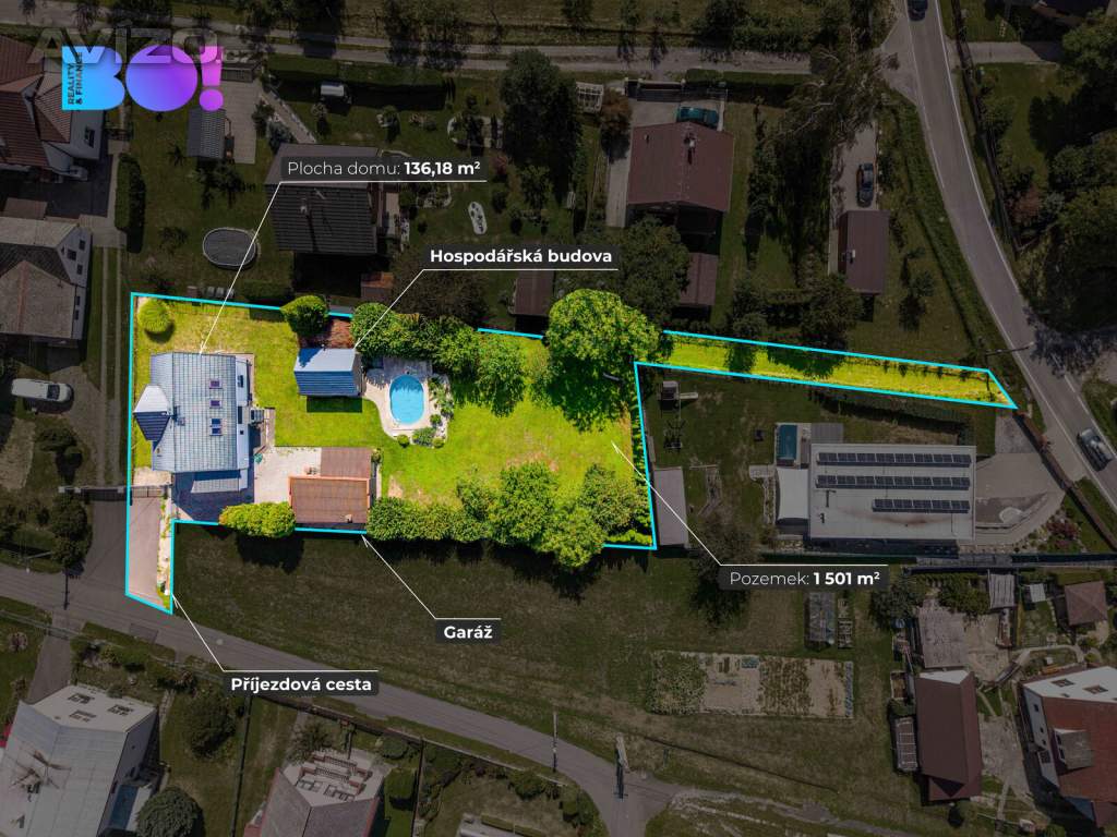 Foto inzerátu Prodej rodinného domu 6+1, pozemek 1 501 m², ul. Horní, Havířov