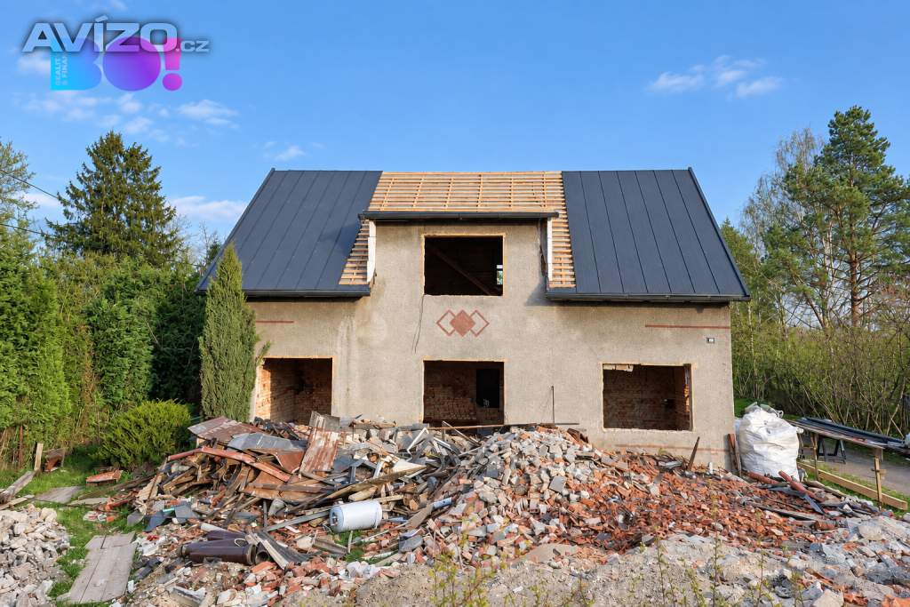 Prodej rodinného domu před rekonstrukcí 210 m², pozemek 440 m², Hladké Životice okr. Nový Jičín