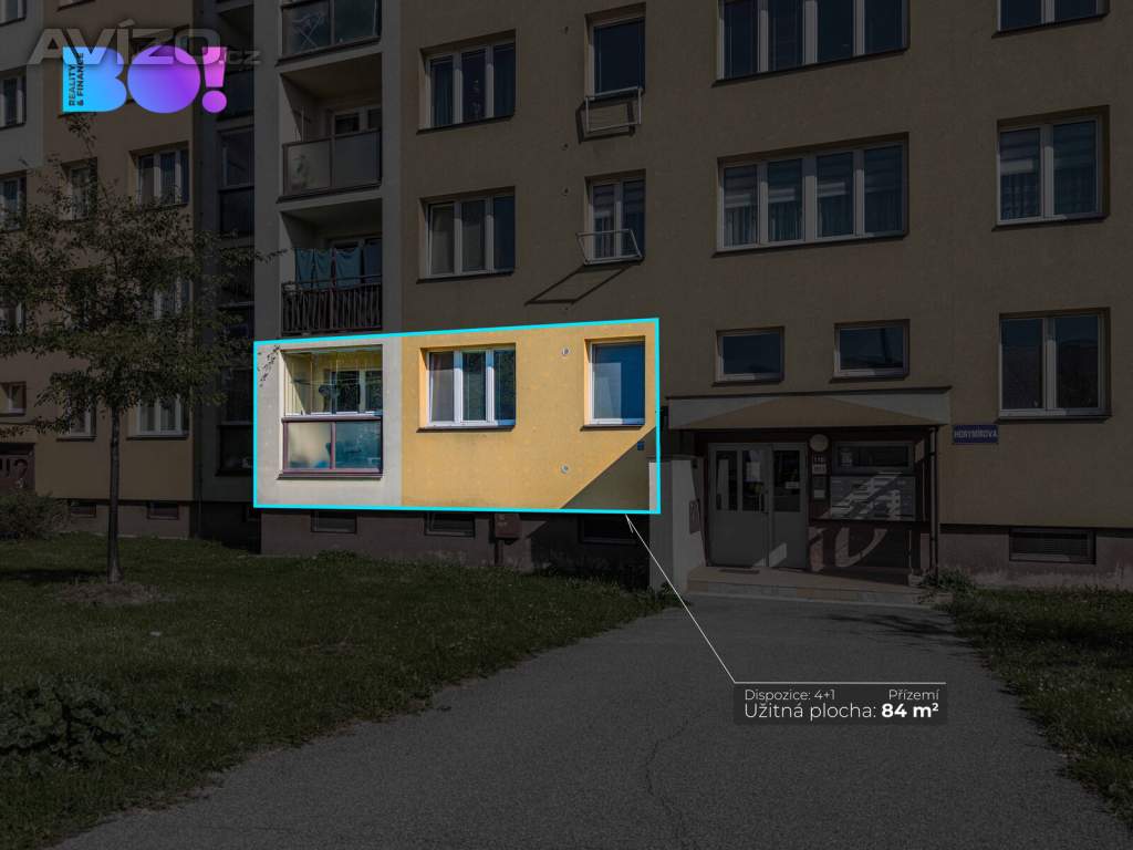 Foto inzerátu Prodej bytu 4+1, 84,21 m², ul. Horymírova, Ostrava - Zábřeh