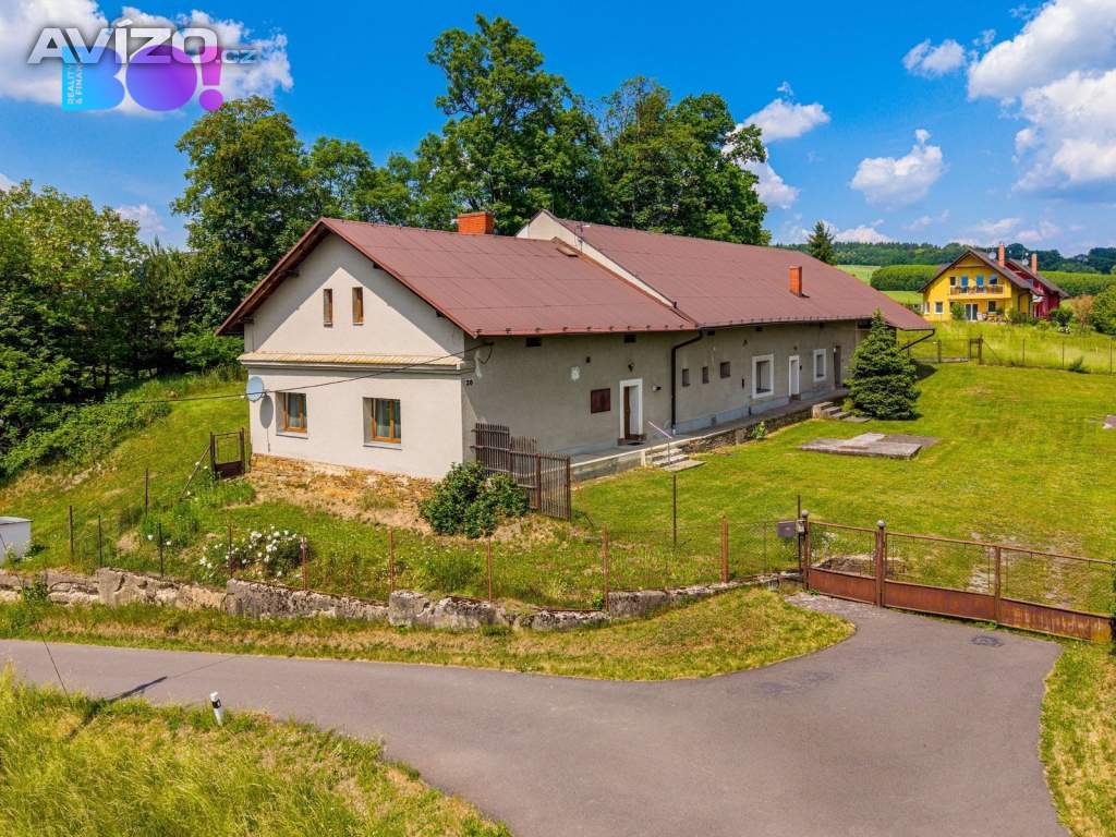 Prodej jedinečné vesnické usedlosti v obci Plesná – ul. Akátová, okres Ostrava