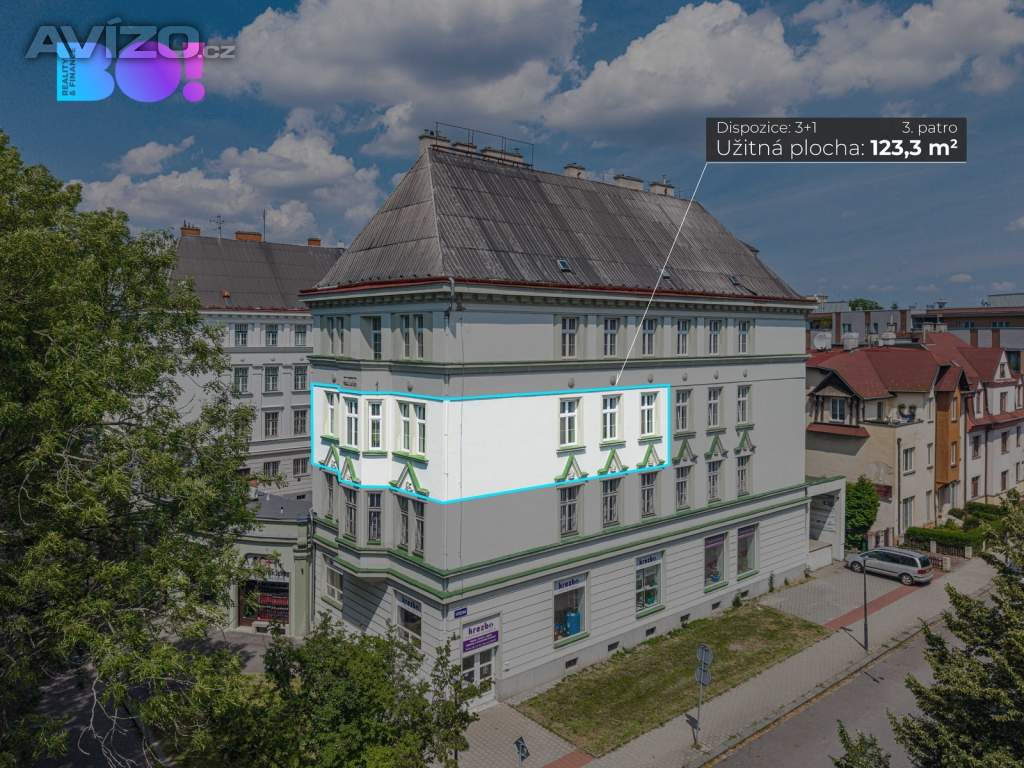Foto inzerátu Prodej bytu 3+1, 123,2 m², ul. Partyzánské náměstí, Ostrava