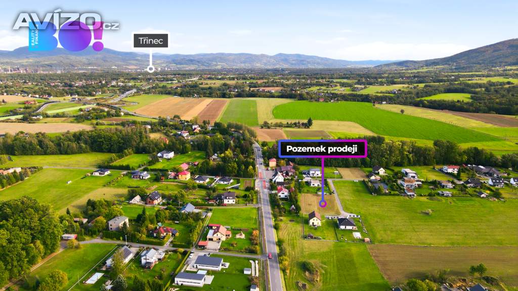 Foto inzerátu Prodej stavebního pozemku 1668 m², Ropice