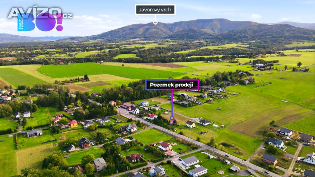 Foto inzerátu Prodej stavebního pozemku 1668 m², Ropice