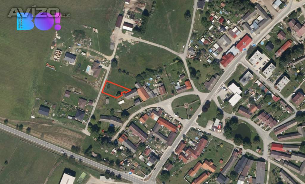 Prodej stavebního pozemku 881 m², Hospříz, okres Jindřichův Hradec