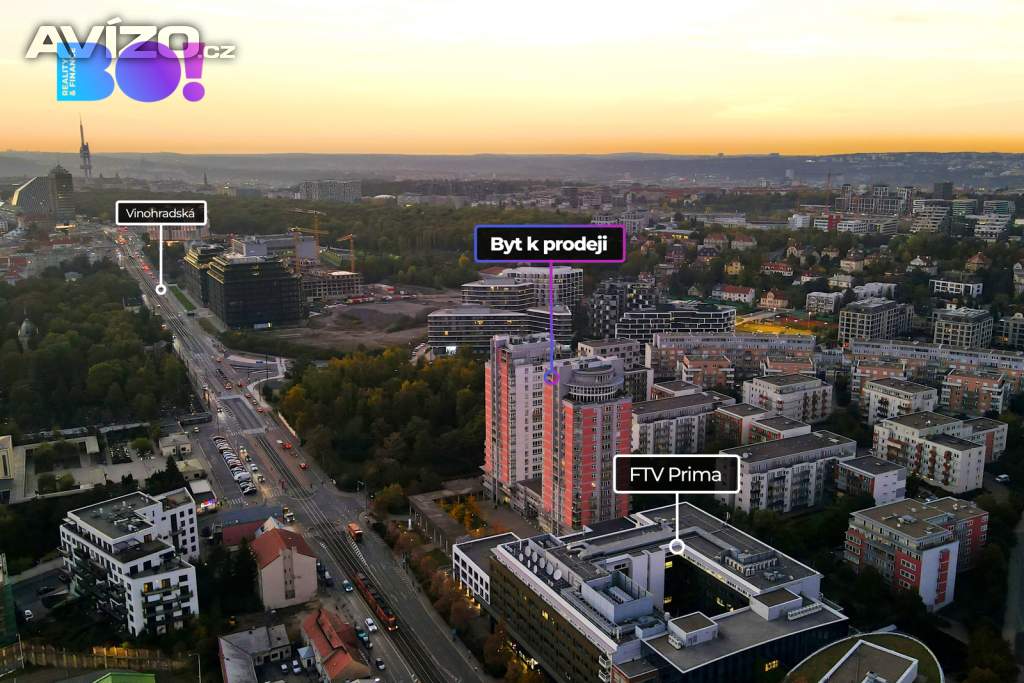 Foto inzerátu Prodej střešního bytu s terasou, 2+kk, 65m², Vinohradská ul., Strašnice