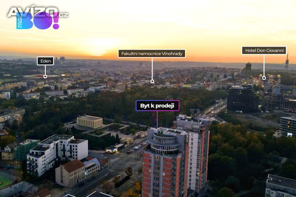 Foto inzerátu Prodej střešního bytu s terasou, 2+kk, 65m², Vinohradská ul., Strašnice