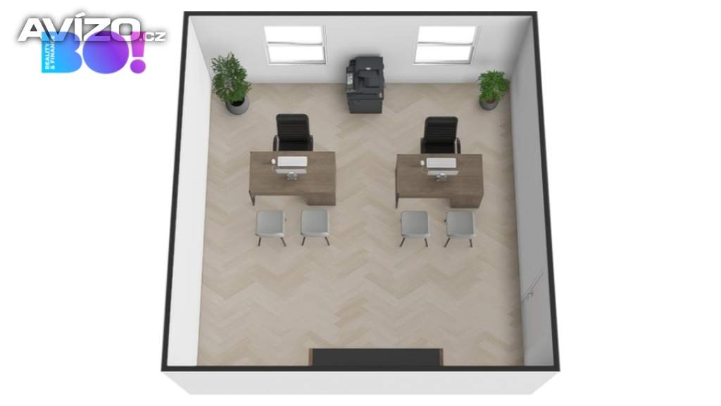 Foto inzerátu Pronájem kanceláře, 32 m² včetně parkovacího místa – Třinec, ul. Poštovní