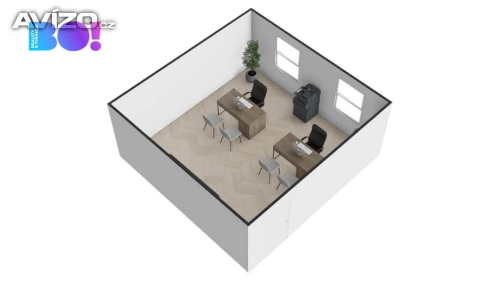 Foto inzerátu Pronájem kanceláře, 32 m² včetně parkovacího místa – Třinec, ul. Poštovní