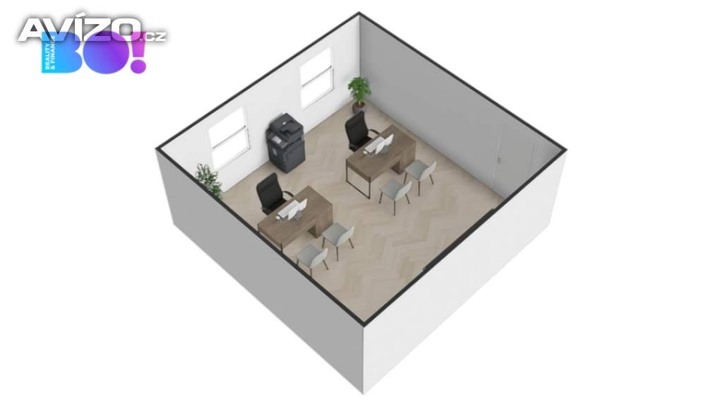 Foto inzerátu Pronájem kanceláře, 32 m² včetně parkovacího místa – Třinec, ul. Poštovní