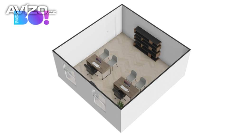 Foto inzerátu Pronájem kanceláře, 32 m² včetně parkovacího místa – Třinec, ul. Poštovní