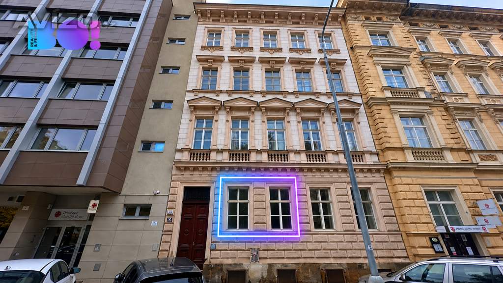Foto inzerátu Pronájem 1+kk, 35 m² ,ul. třída Kpt. Jaroše, Brno-Černá Pole