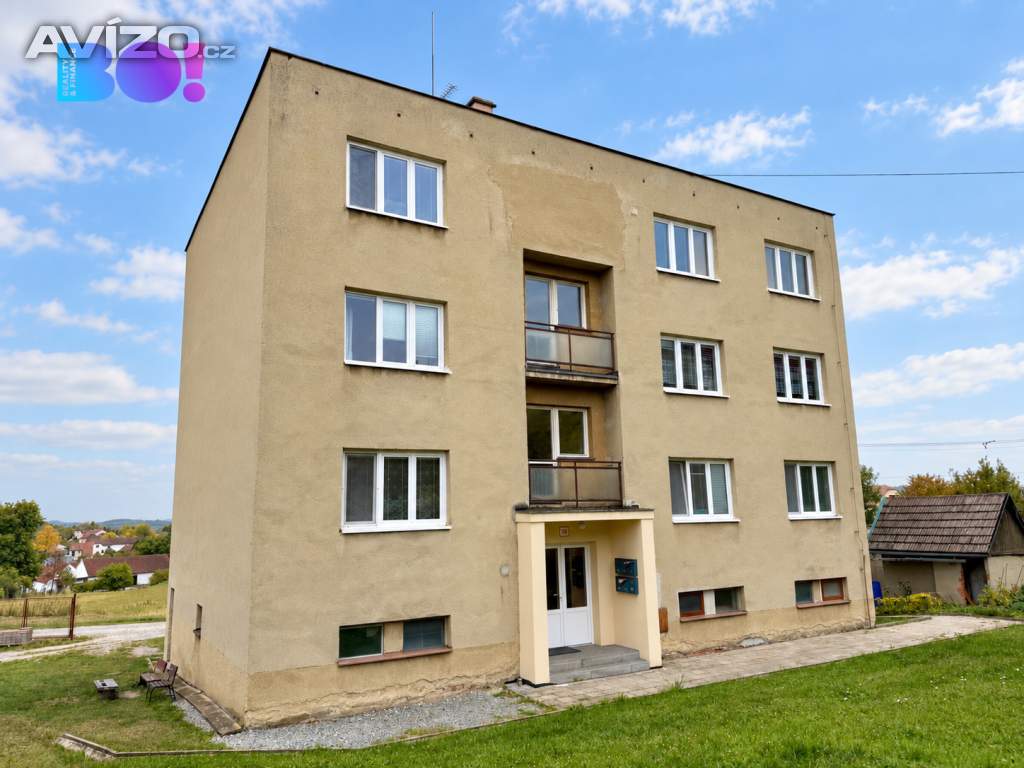Prodej bytu 3+1, Šebetov, okres Blansko