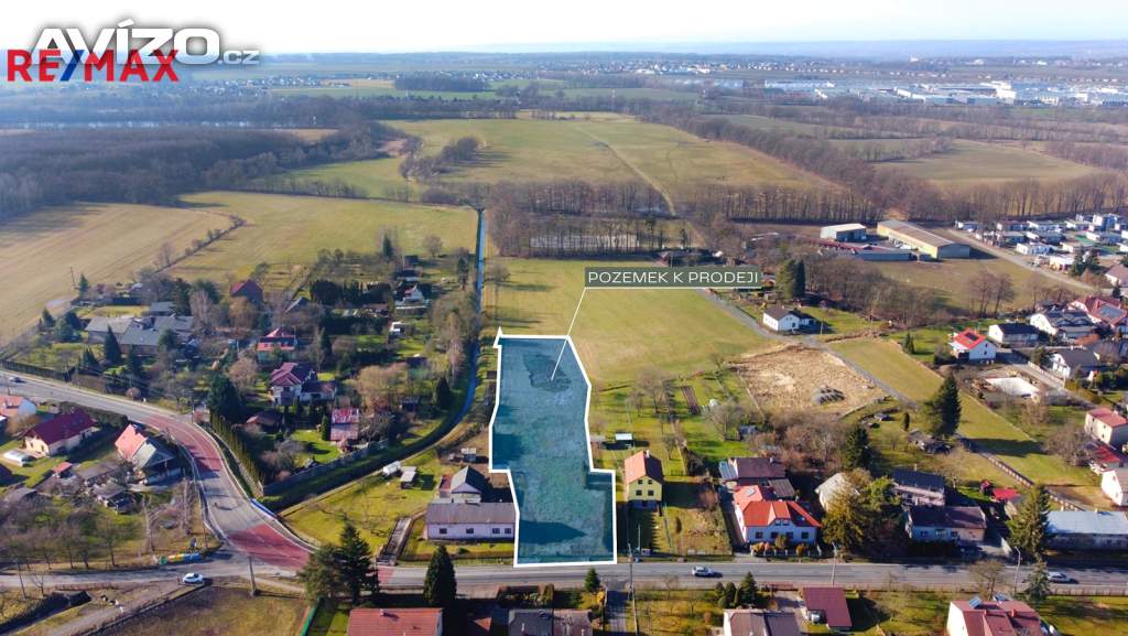 Ideální stavební pozemek Ostrava-Hrabová