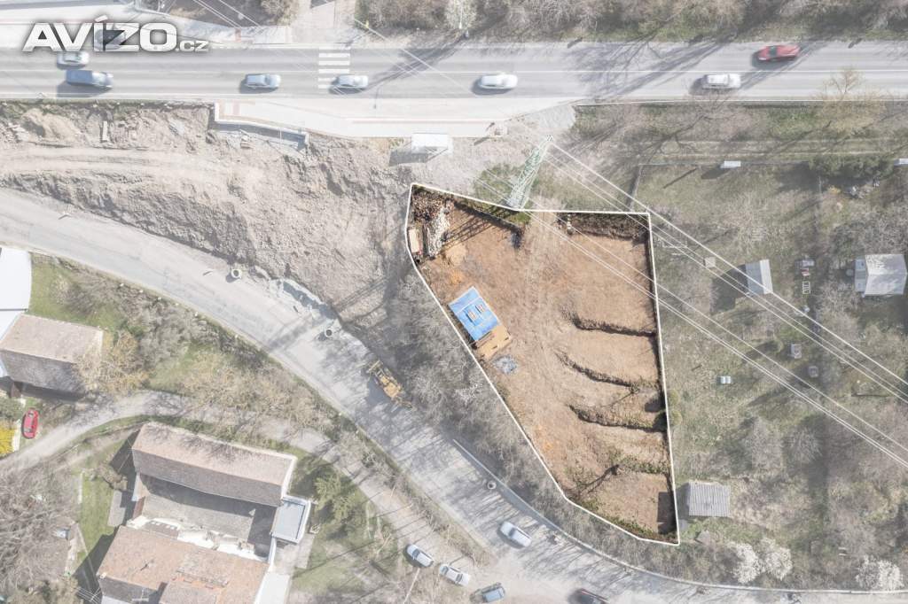 Prodej stavebního pozemku 1183 m2, Statenice - Černý Vůl, okres Praha západ