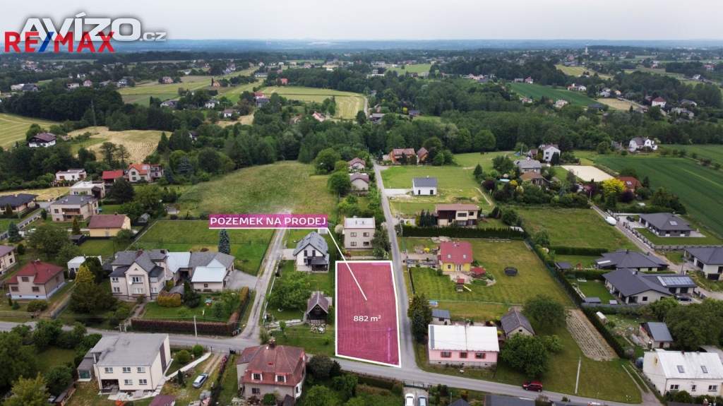 Foto inzerátu Stavební pozemek Rychvald, velmi dobré místo, ul. Lutyňská