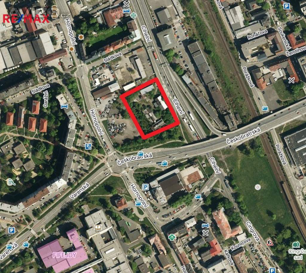 Foto inzerátu Prodej podílu 3/4 komerčního pozemku 5650 m², Ostrava