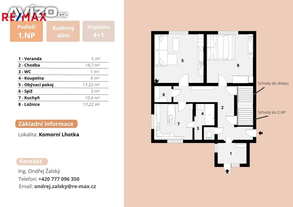 Foto inzerátu Rodinný dům 4+1 na nádherném místě, Beskydy, Komorní Lhotka
