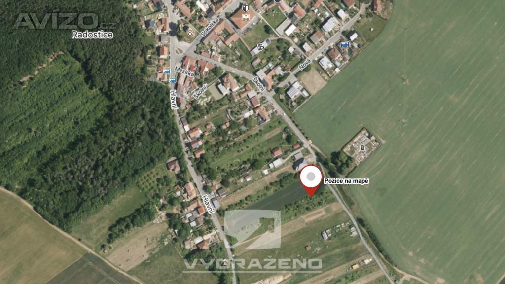 Foto inzerátu Pozemek k výstavbě (1.379 m2), Radostice, okr. Brno-venkov