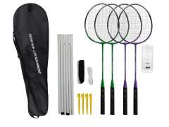 Fotka k inzerátu Badmintonový set 4x raketa síť 3x míček pouzdro -  nový , nepoužitý / 17715520
