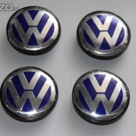 Fotka k inzerátu Volkswagen pokličky do středu kol -  70 mm -  Modré -  Sada 4ks / 12411287