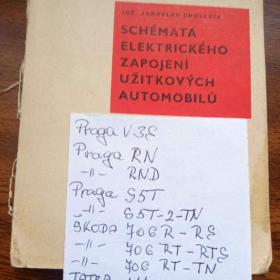 Fotka k inzerátu ELEKTRICKÁ SCHEMATA  / 16874310
